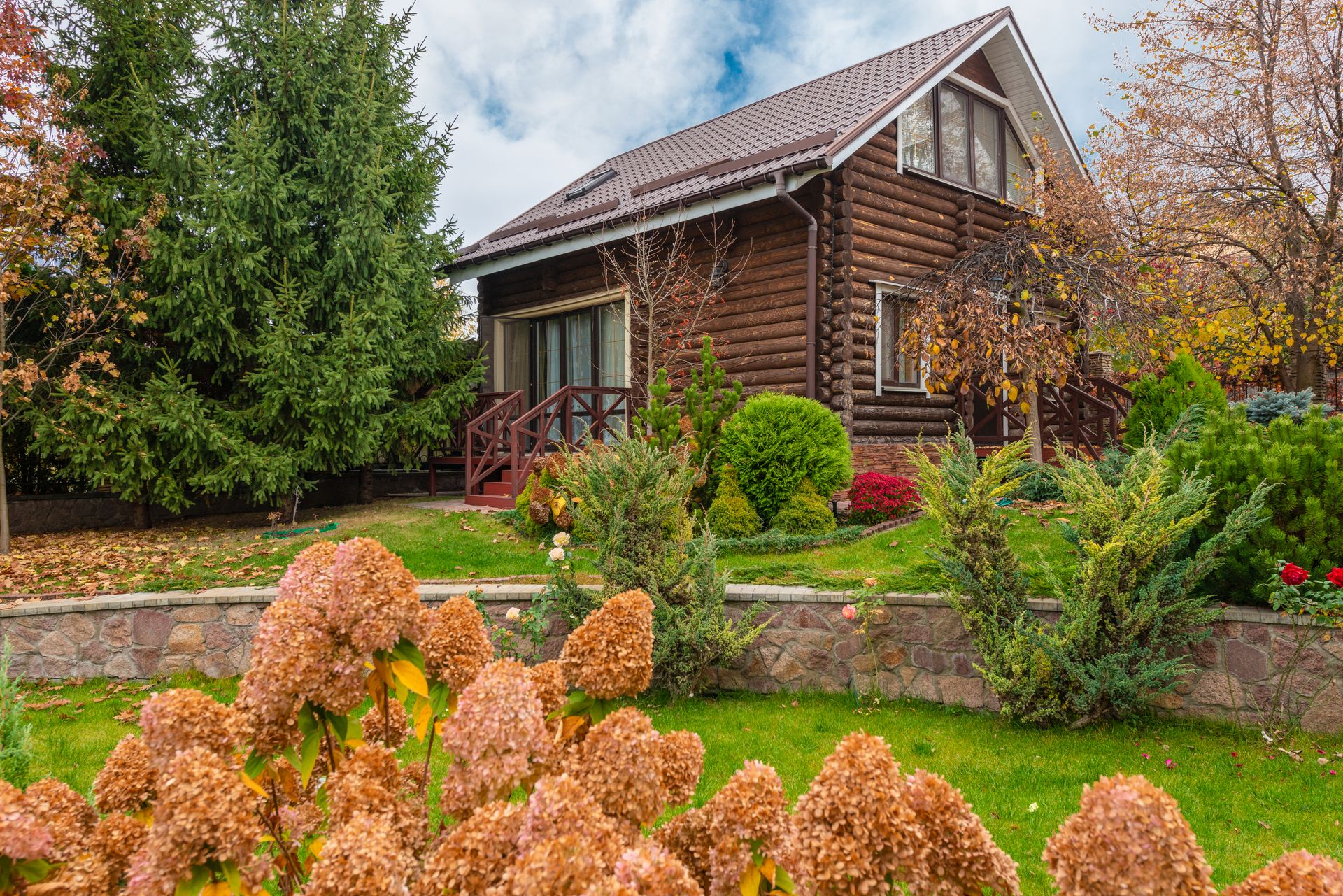 House with a garden representing home ownership