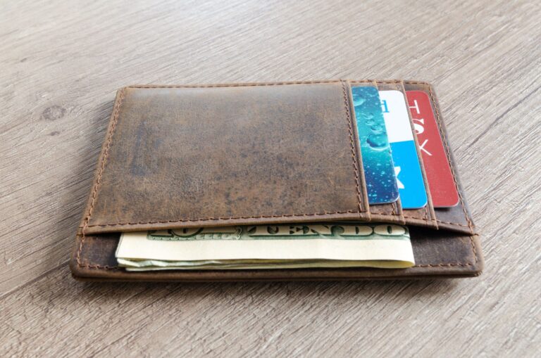 Credit cards fanned out showing available credit