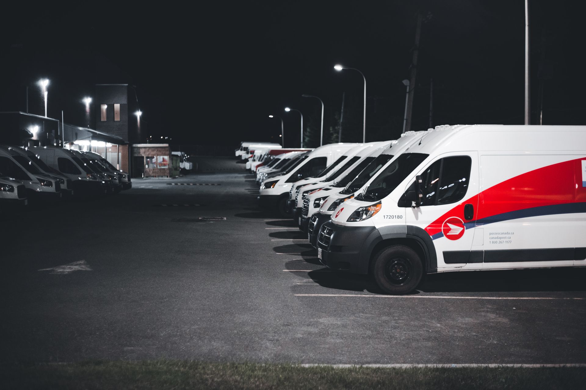 Commercial delivery van for business use